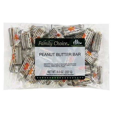 FAMILY CHOICE Peanut Buter Bar 8 Oz 1099